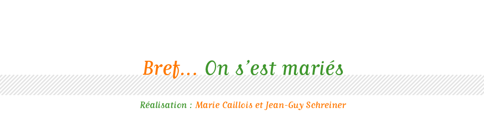 Alix et Mathieu se marient !