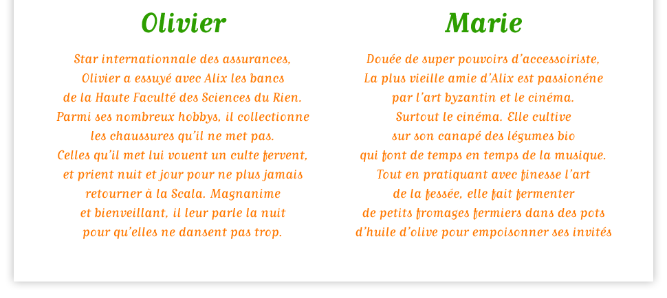 Alix et Mathieu se marient !