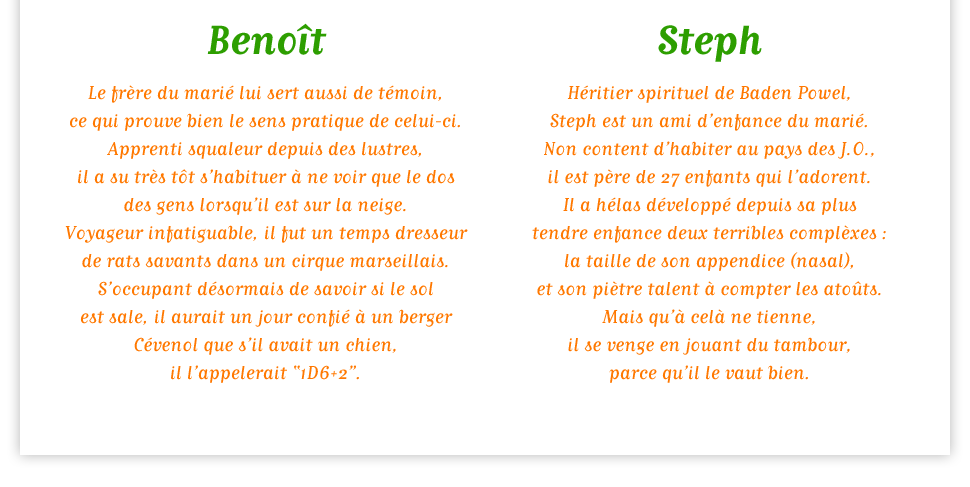 Alix et Mathieu se marient !