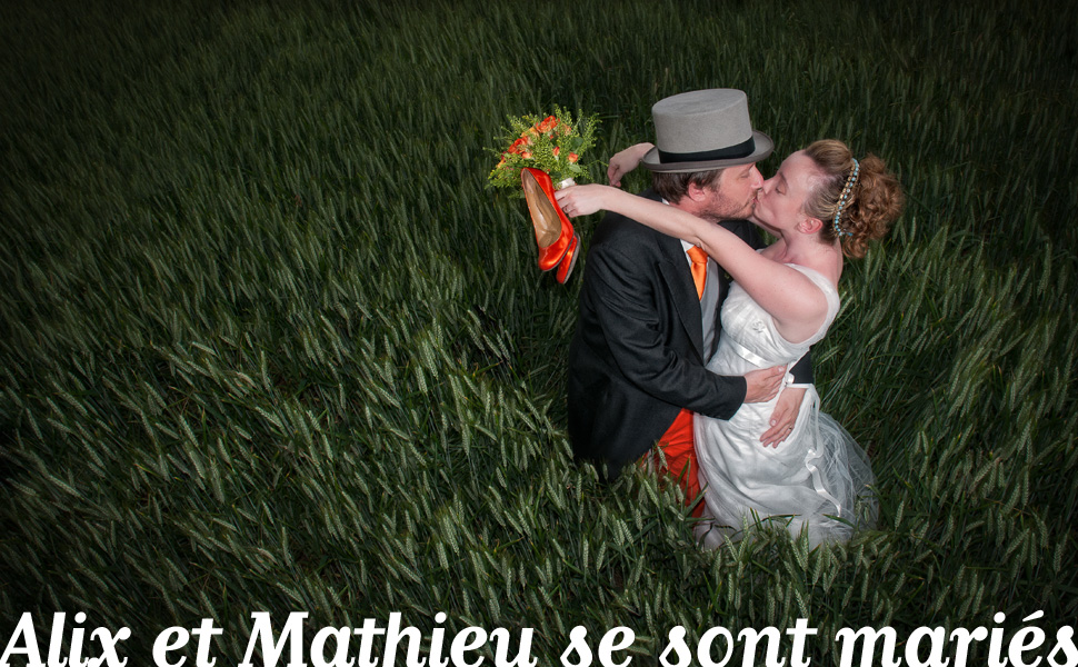 Alix et Mathieu se marient !